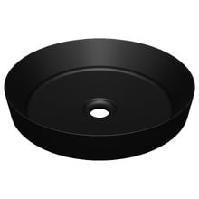Radius 400mm Round Ceramic Semi-Inset Basin